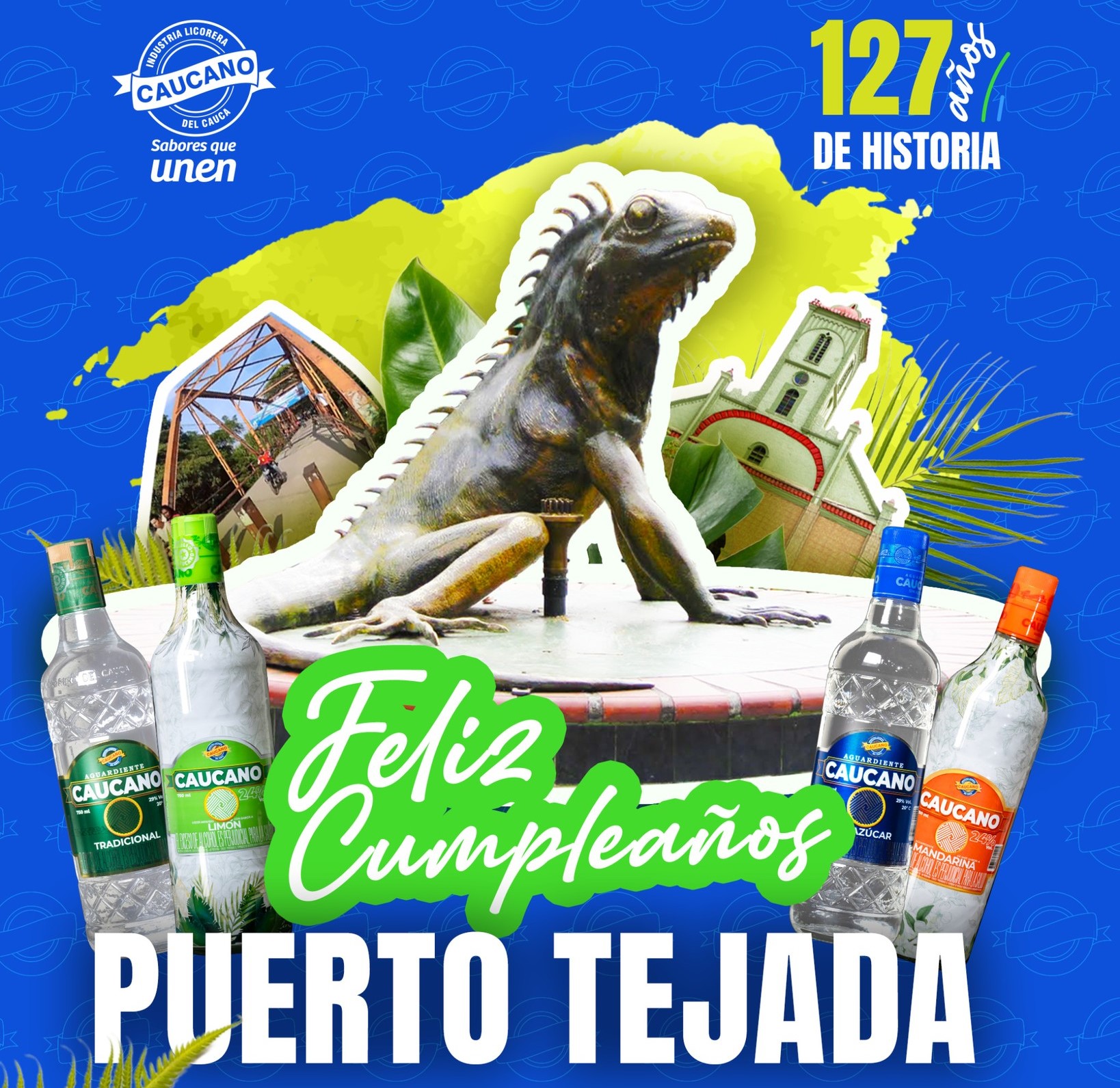                                              🎉 ¡Puerto Tejada celebra 127 años de historia, territorio y tradición! 🎉
                                                