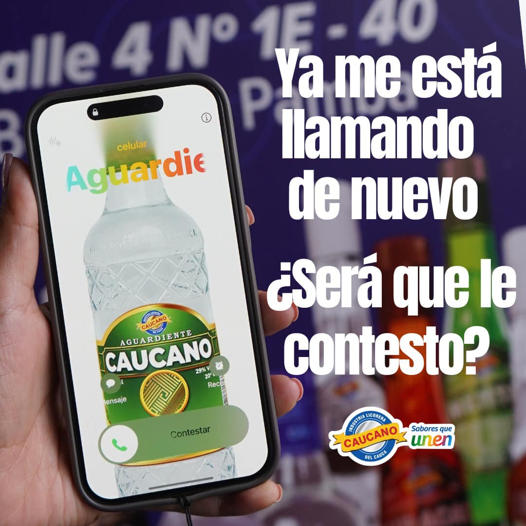                                              ¡Aguardiente Caucano no puede faltar!
                                                