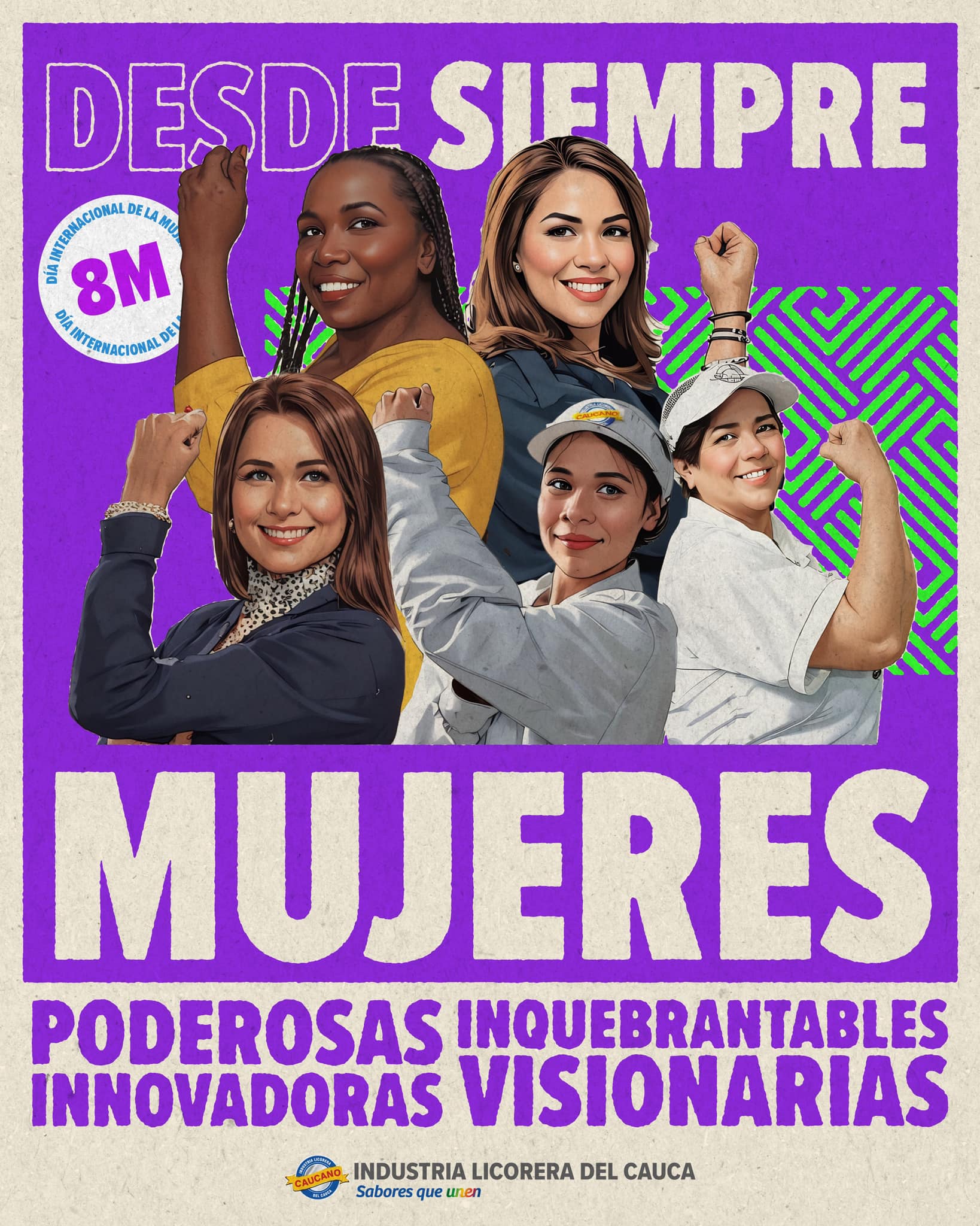                                              Desde siempre, hemos sido mujeres innovadoras, poderosas, visionarias e inquebrantables. 💪🏻✨
                                                