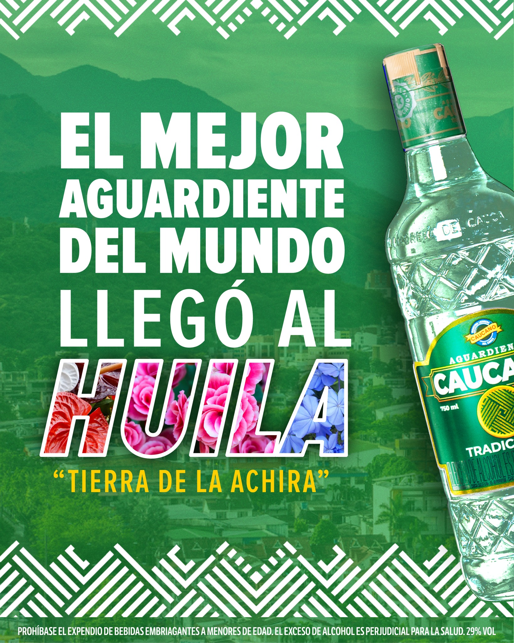                                              ¡El mejor aguardiente del mundo llegó al Huila! 🎉💚
                                            
