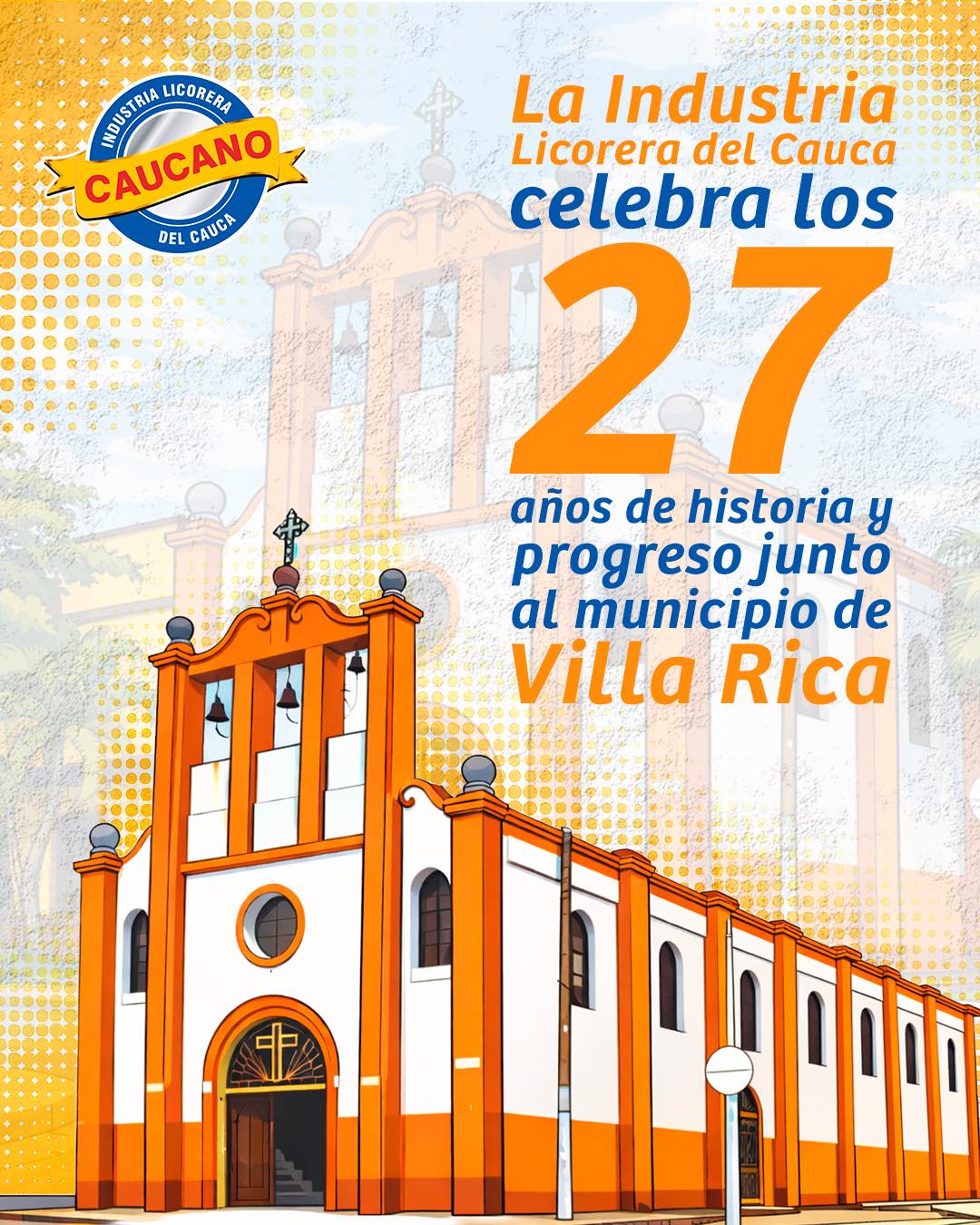   Desde la Industria Licorera del Cauca, nos unimos a la celebración del municipio de Villa Rica.
                                        