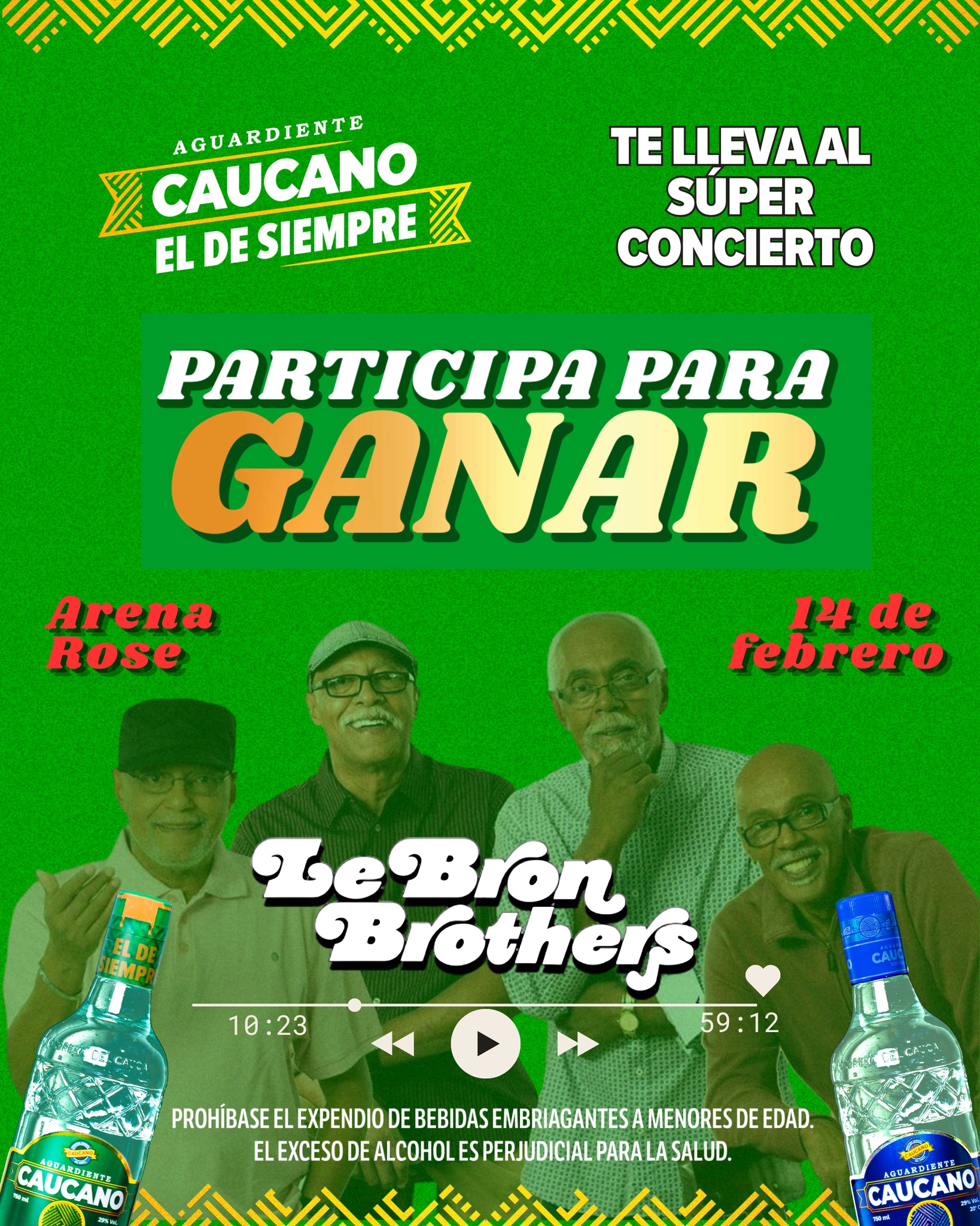   Este 14 de febrero, el plan en Popayán se vive con Aguardiente Caucano
                                        