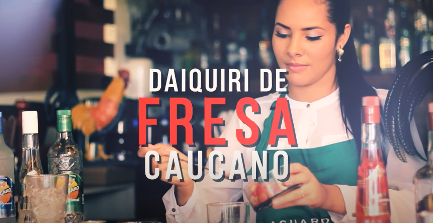                                          Mira cómo preparar un Daiquiri de Fresa con Aguardiente Caucano
                                        