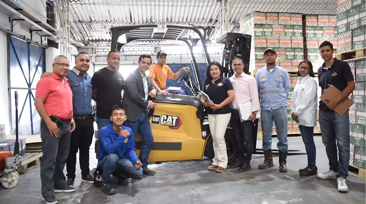                                              Desde la Industria Licorera del Cauca anunciamos la llegada del nuevo montacargas eléctrico
                                            