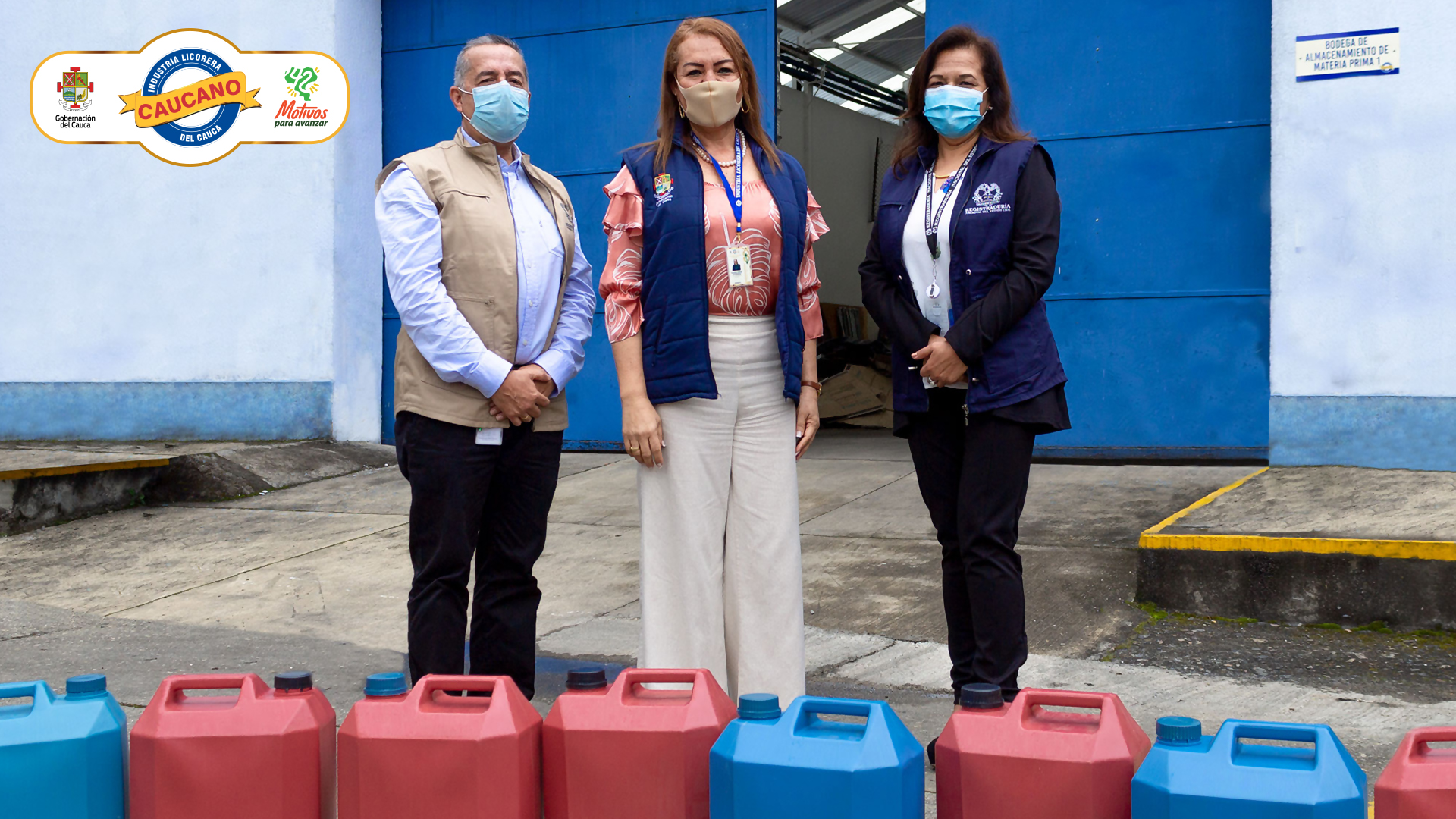                                              Industria Licorera del Cauca hace entrega de 100 litros de alcohol antiséptico a Delegados Departamentales de la Registraduría
                                            