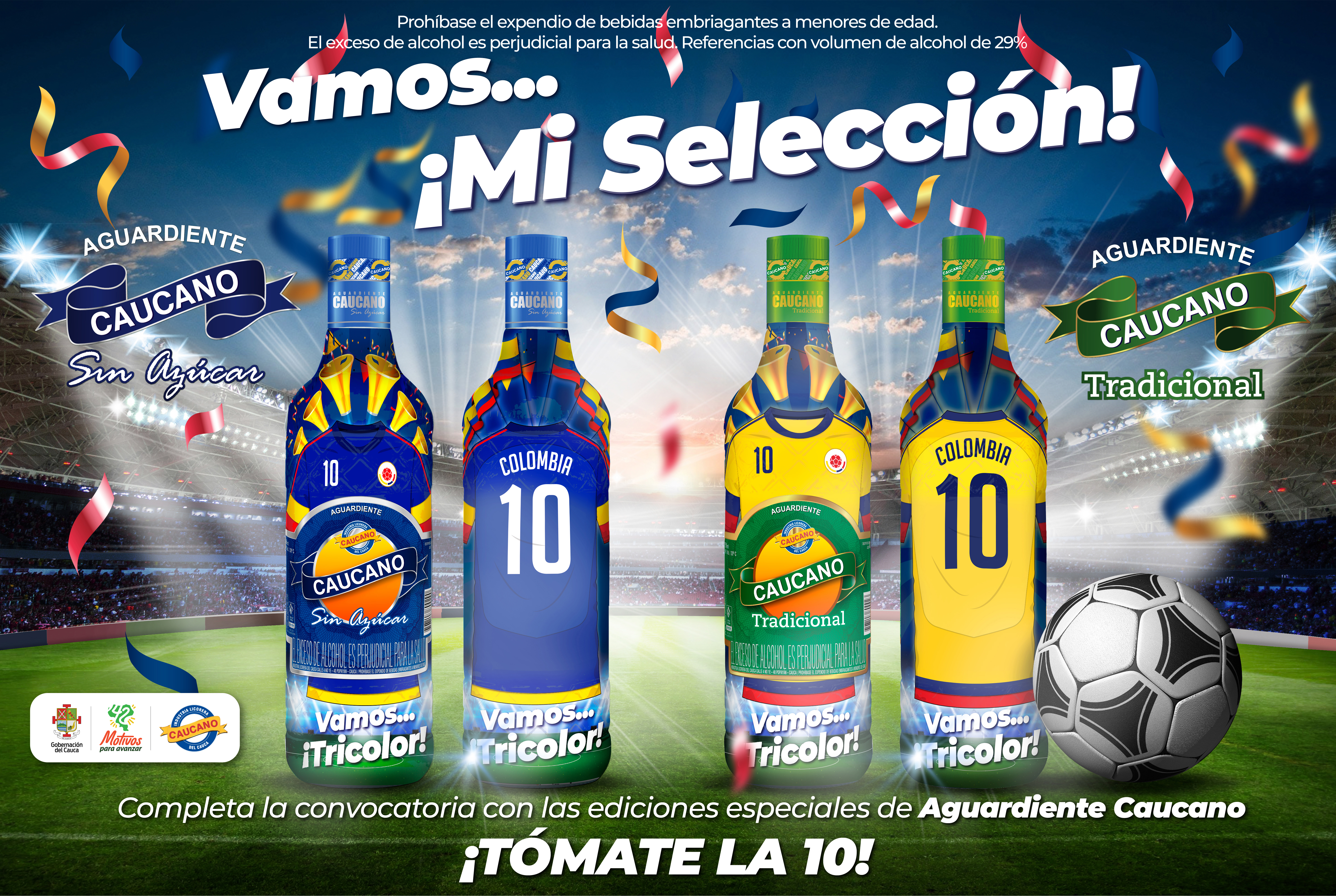                                              Llegó LA 10 de Aguardiente Caucano
                                            