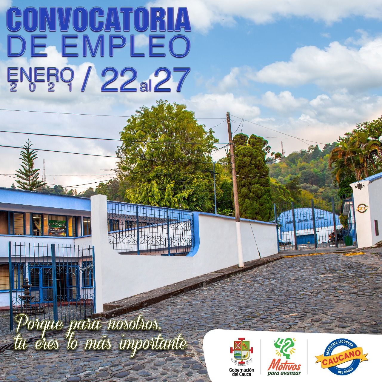                                              ABIERTA NUEVAMENTE CONVOCATORIA DE EMPLEO EN LA INDUSTRIA LICORERA DEL CAUCA
                                            
