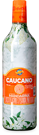  Aguardiente Caucano Mandarina