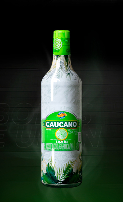 Aguardiente Caucano Limón;