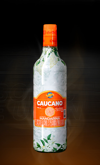Aguardiente Caucano Mandarina;