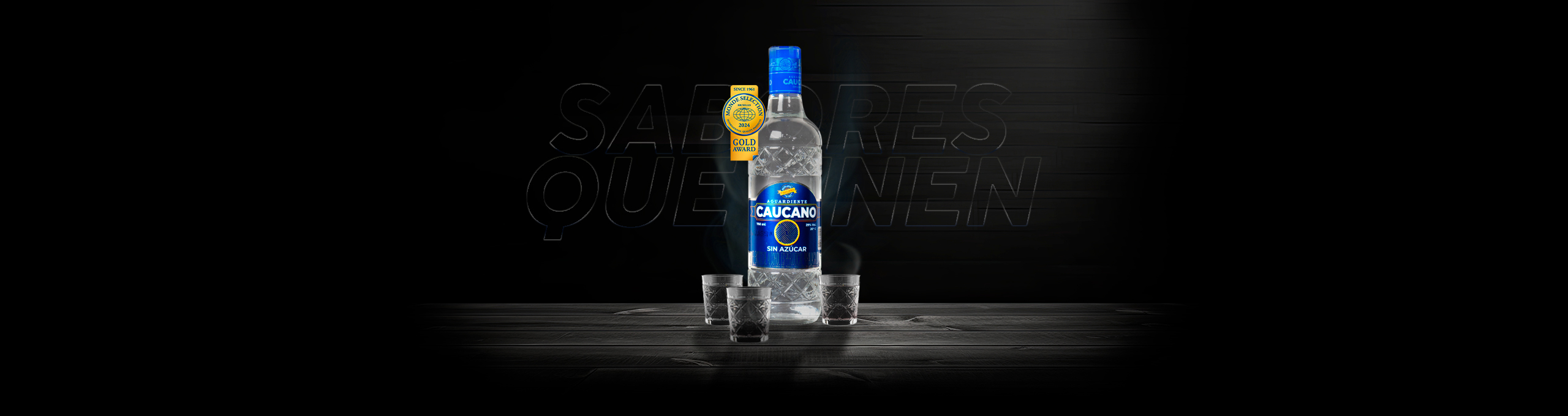 Aguardiente Caucano Sin Azúcar;