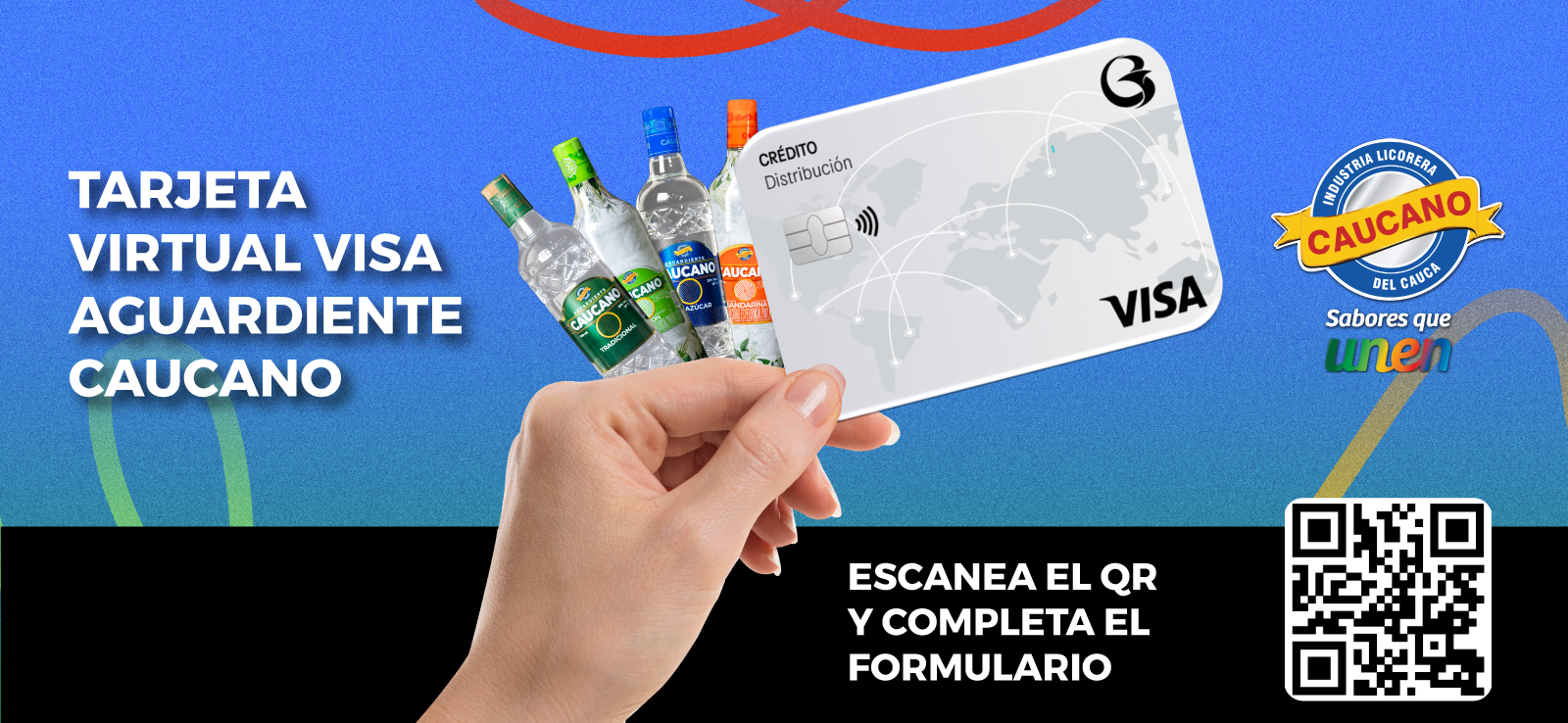 Tarjeta Visa Caucano 
